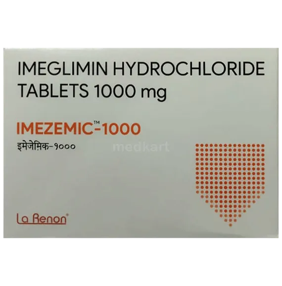 imezemic 1000mg tablet 10's